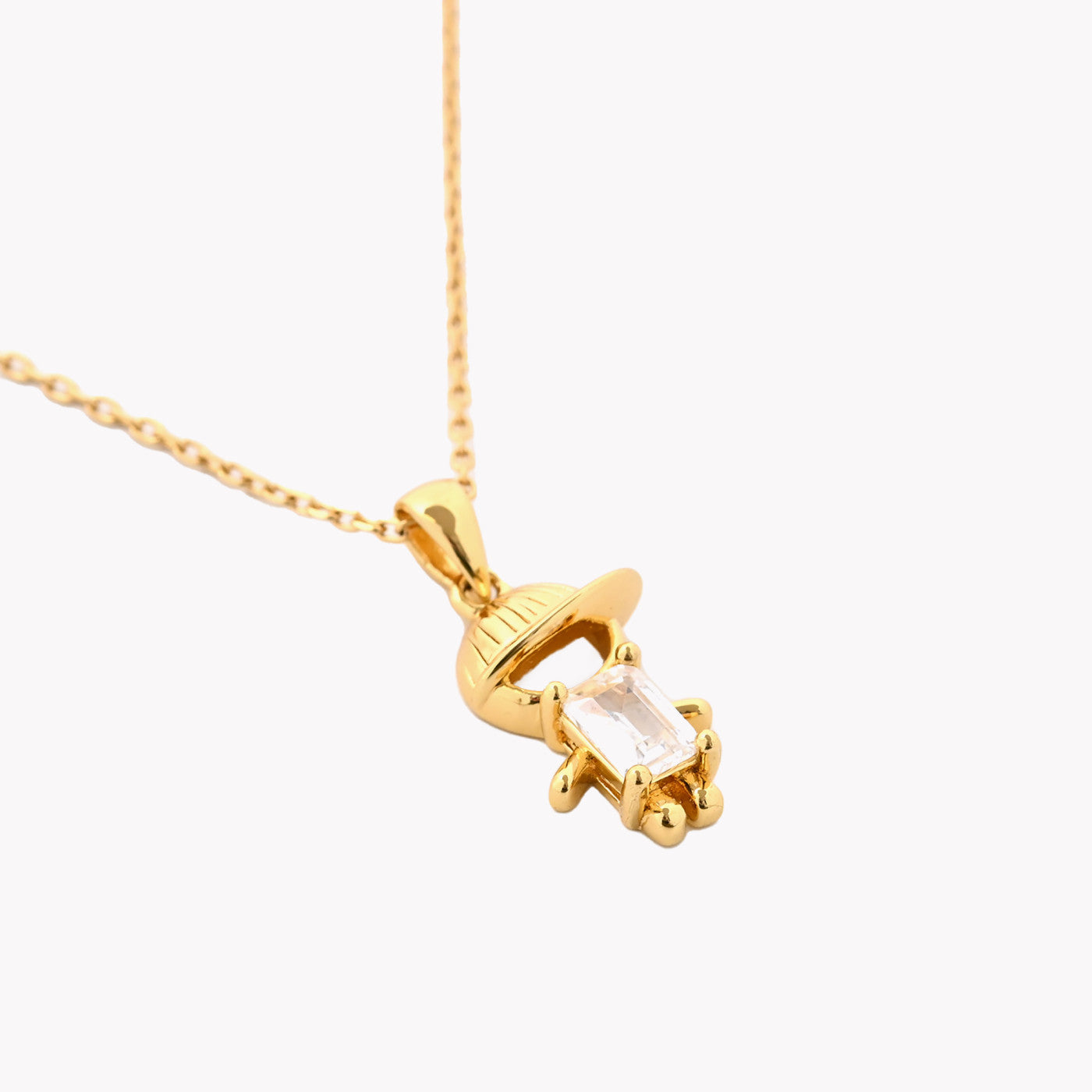 Colar Filho Menino com Zircônia | Semijoias