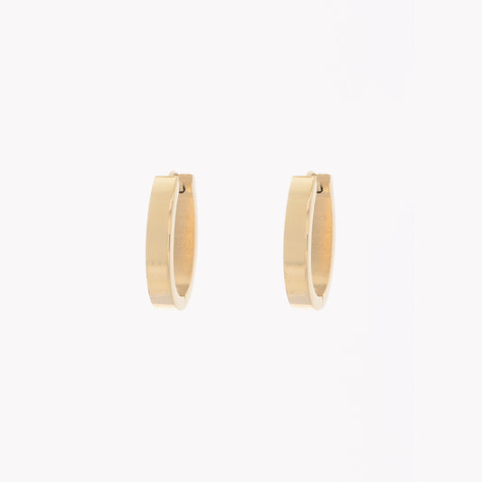 Argola Oval | Aço Inoxidável