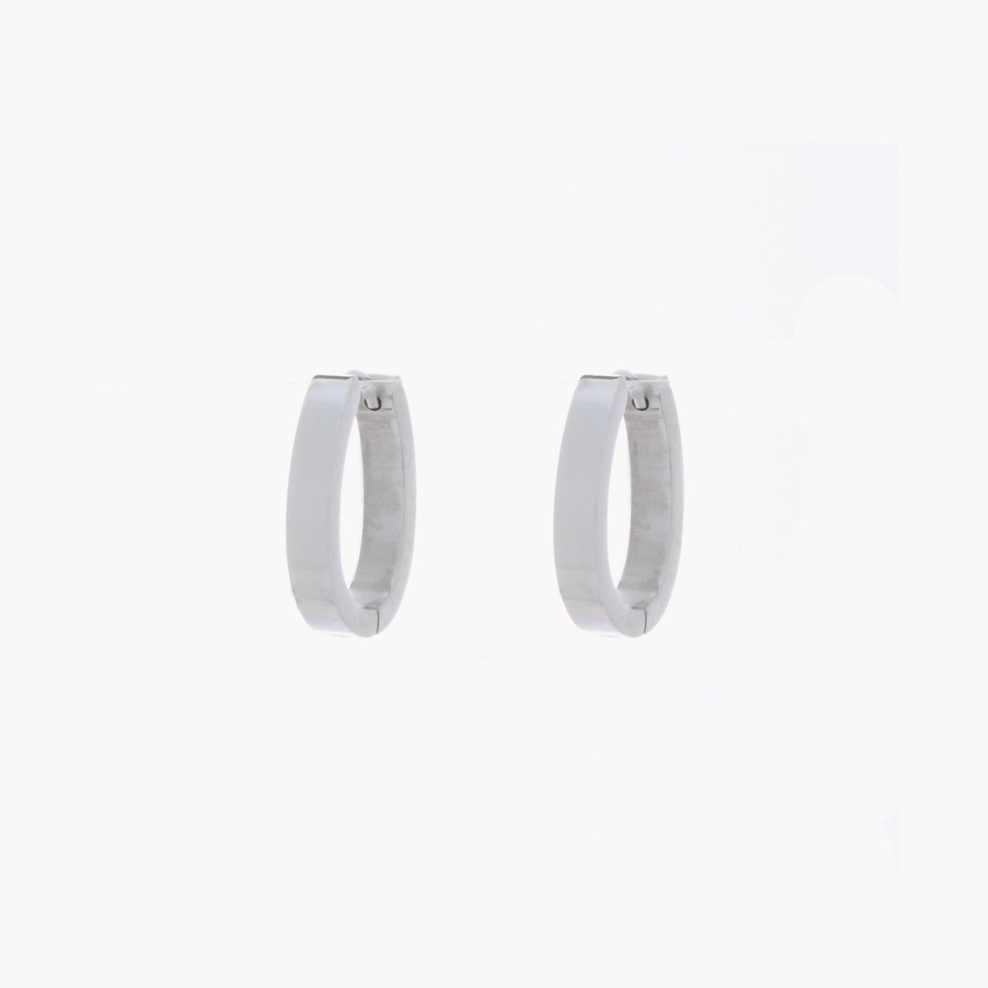 Argola Oval | Aço Inoxidável