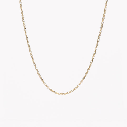 Colar Malha Entrançada Básica | Aço Inoxidável