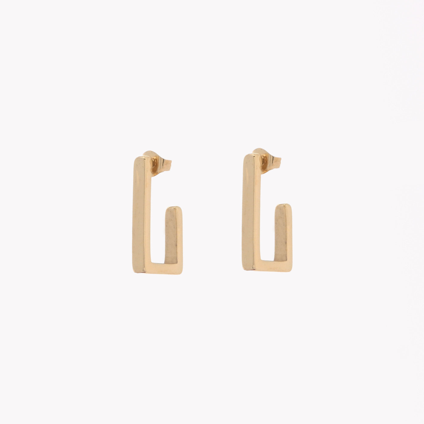 Argola Retangular Aberta | Aço Inoxidável